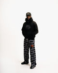 Black Brick Track Pants