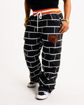 Black Brick Track Pants