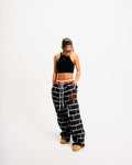 Black Brick Track Pants