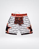 White Brickstar Shorts