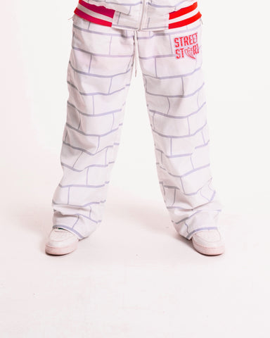 White Brick Track Pants