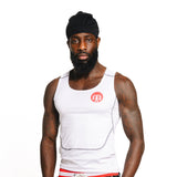 White Dri-Fit Tank