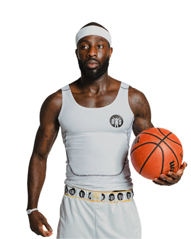 White Dri Fit Tank